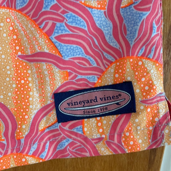 Vineyard Vines Men’s Medium Bathing Suit - Picture 2 of 4